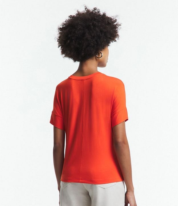 Blusa en Viscosa con Mangas Cortas sin Sisas 4
