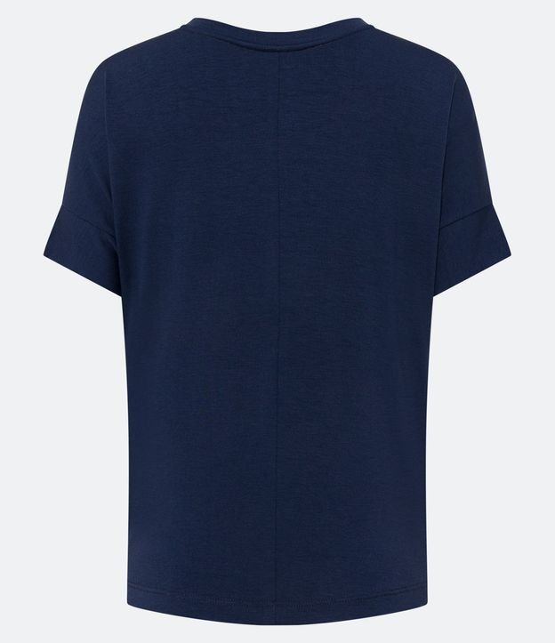 Blusa en Viscosa con Mangas Cortas sin Sisas 6