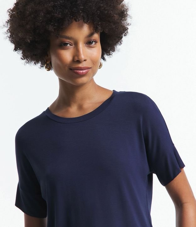 Blusa en Viscosa con Mangas Cortas sin Sisas 3