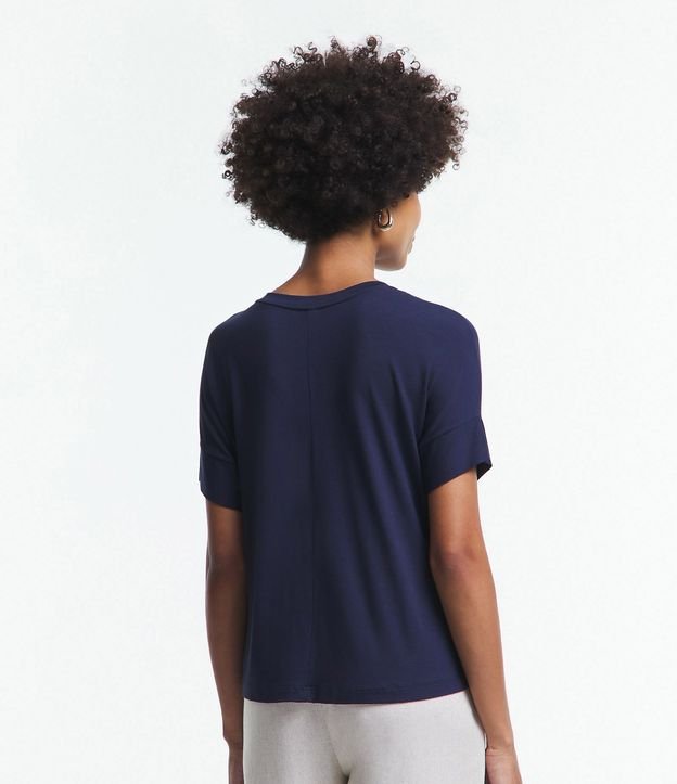 Blusa en Viscosa con Mangas Cortas sin Sisas 4