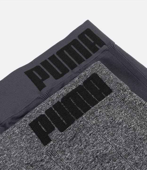 Kit 02 Calzoncillos Boxer en Microfibra sin Costura Puma 5