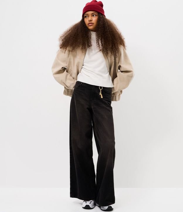 Blusa de Punto con Cuello Alto 2