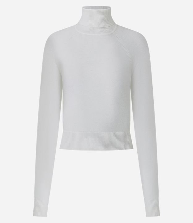 Blusa de Punto con Cuello Alto 6
