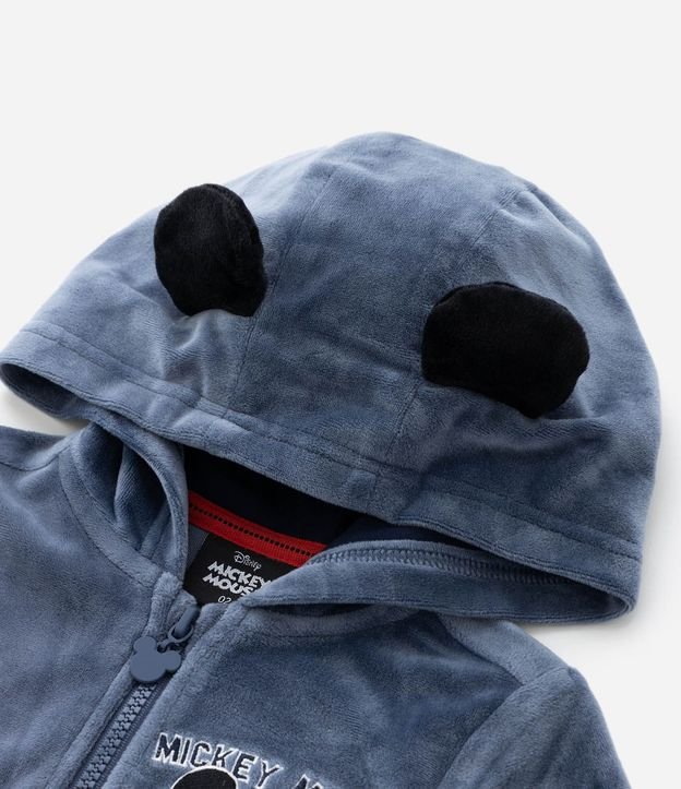 Conjunto Largo Infantil en Fleece con Bordado do Mickey - Talle 1 a 5 años 6