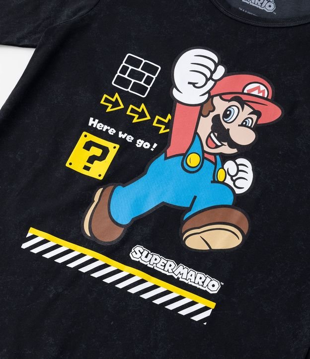 Remera Infantil con Estampado Mário Bross - Talle 4 a 12 años 5
