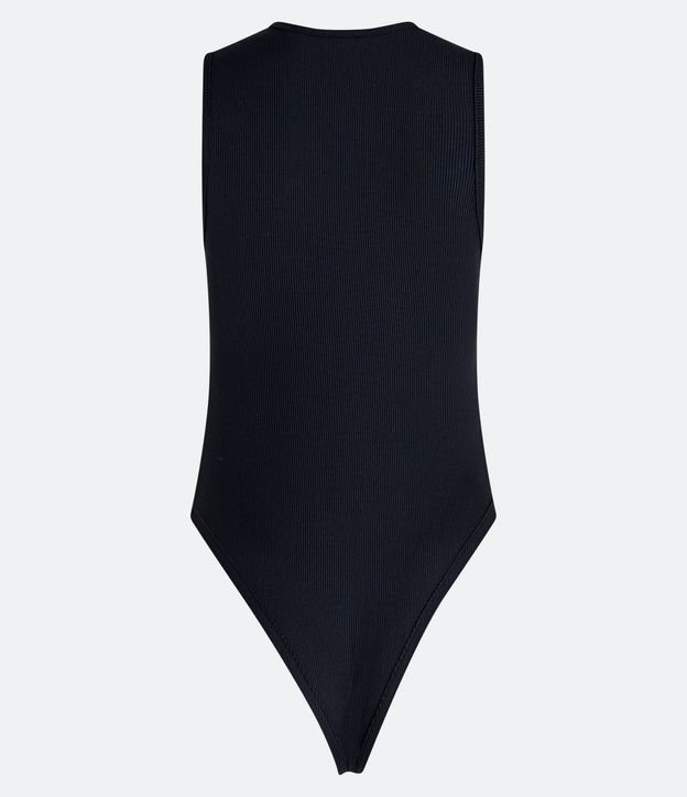 Body Básico en Rib con Cuello Halter 9