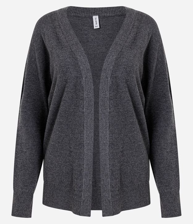 Cardigan Básico en Punto Leve 4