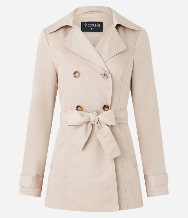 Buzo Trench Coat Alfaiatado con Detalles Acetinados 11