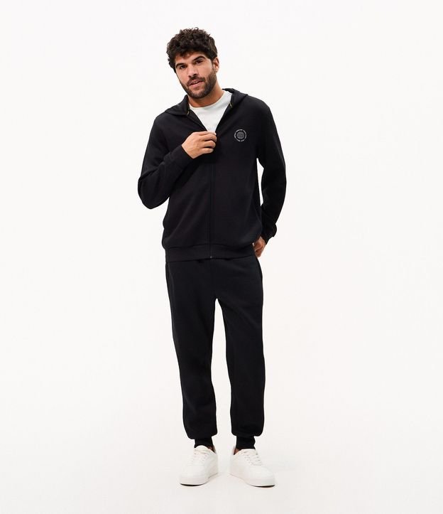 Pantalón Deportivo Básico en Algodón Felpudo