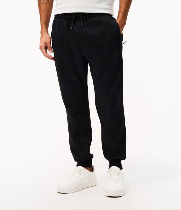 Pantalón Deportivo Básico en Algodón Felpudo 2