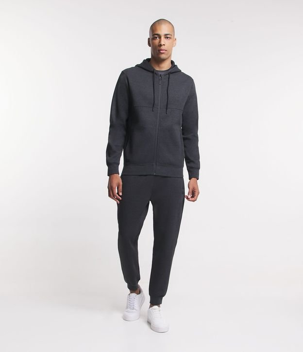 Pantalón Deportivo Básico en Algodón Felpudo 2