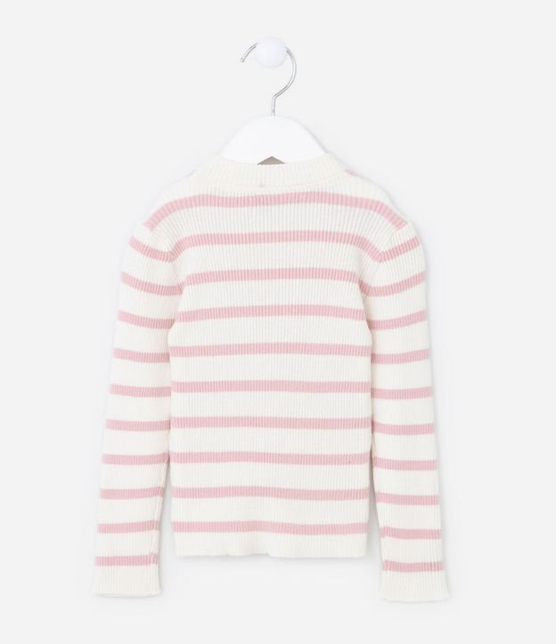 Blusa Infantil en Viscosa con Estampa de Rayas - Talle 1 A 5 años 2