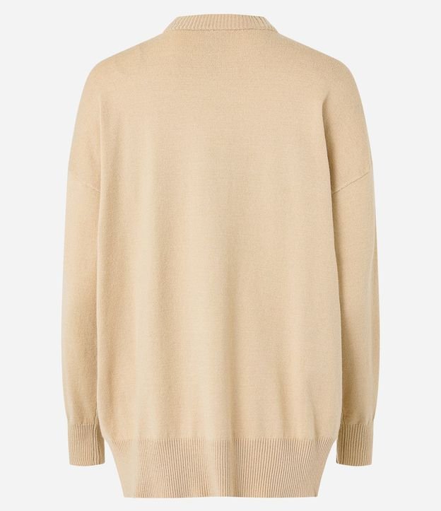 Cardigan Básico en Punto Leve 9