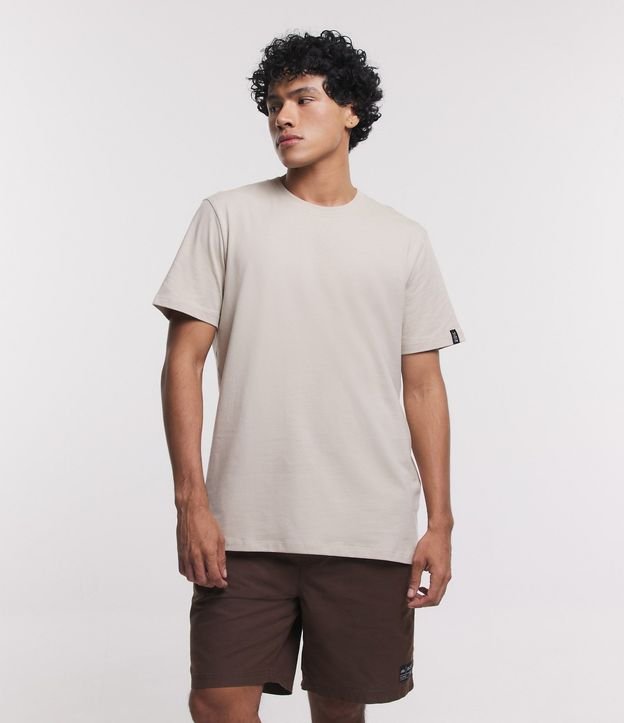Remera Comfort Básica en Tejido Texturizado