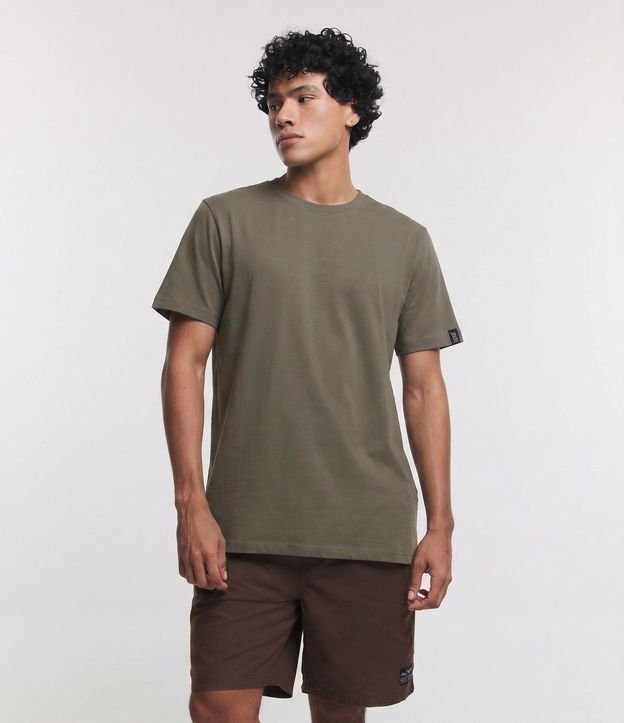 Remera Comfort Básica en Tejido Texturizado