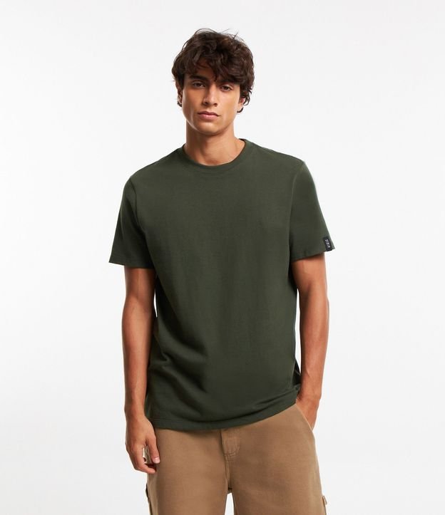 Remera Comfort Básica en Tejido Texturizado 2