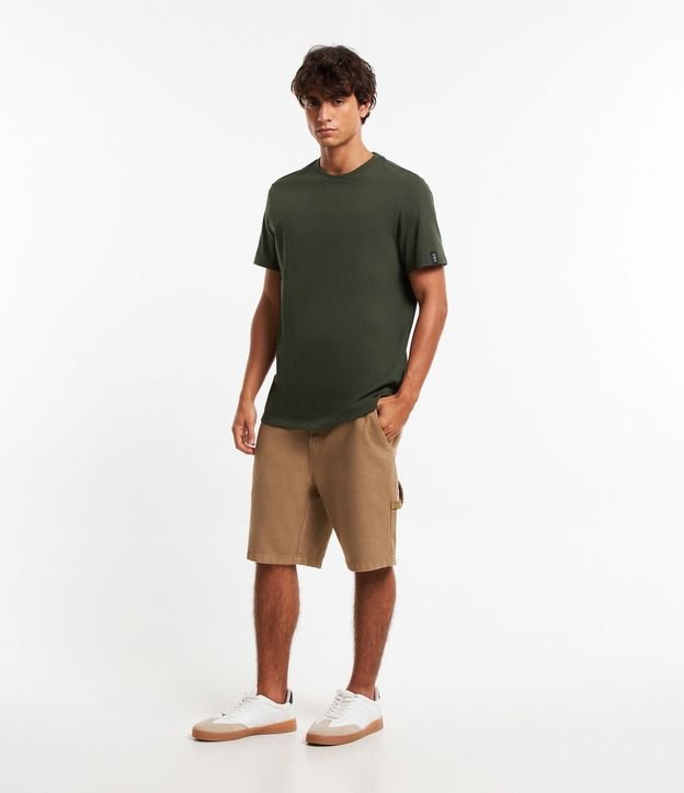 Remera Comfort Básica en Tejido Texturizado 3