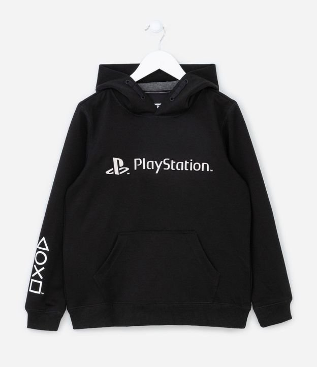 Buzo Infantil con Estampa Playstation - Talle 7 a 14 años 2