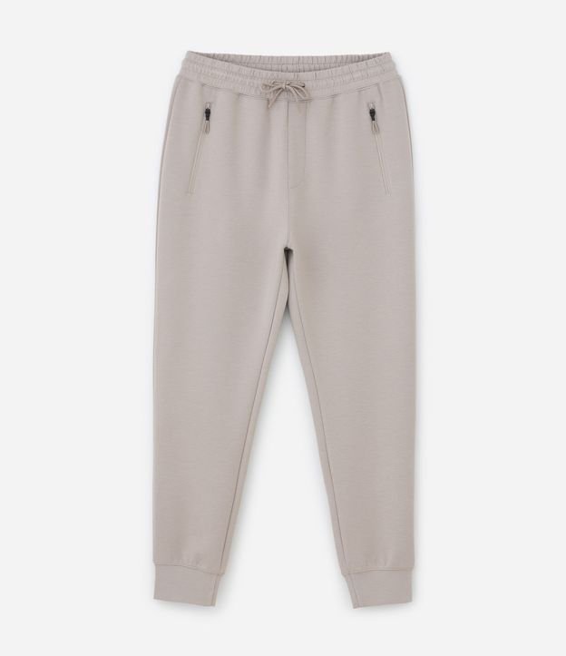 Pantalón Jogger Deportivo con Cremallera en el Bolsillo y Bajo Ajustado 10