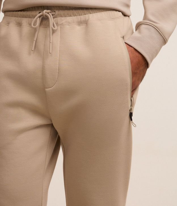 Pantalón Jogger Deportivo con Cremallera en el Bolsillo y Bajo Ajustado 5