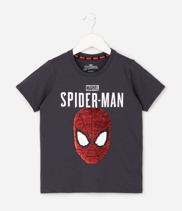 Remera Infantil Manga Corta con Estampa Spider-Man - Talle 3 a 8 años 2