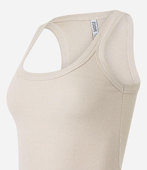 Blusa Musculosa en Rib con Textura Acanalada 7