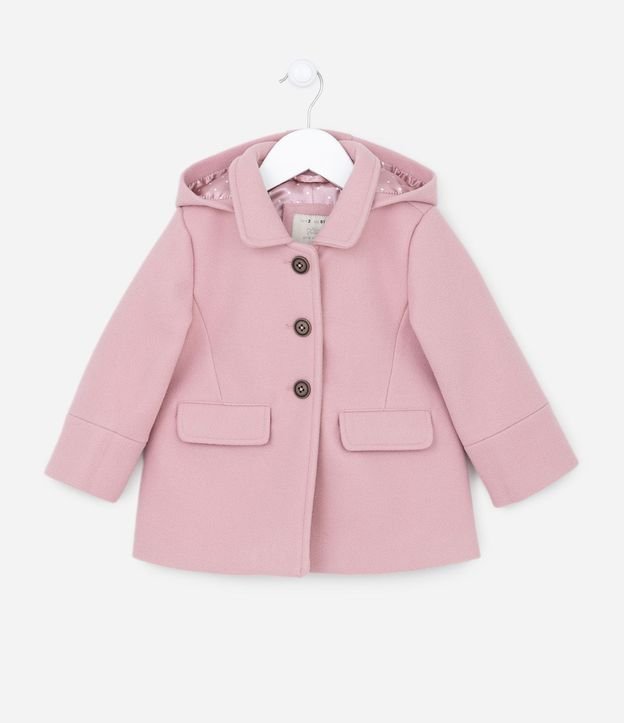 Campera Pesada Infantil con Forro en de Lunares - Talle 1 a 5 años