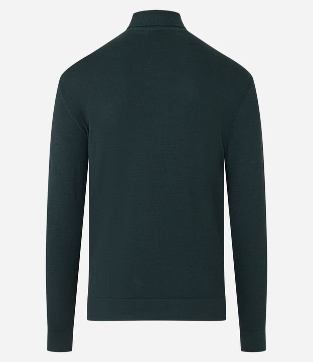 Suéter Slim en Punto con Textura y Cuello Alto 11