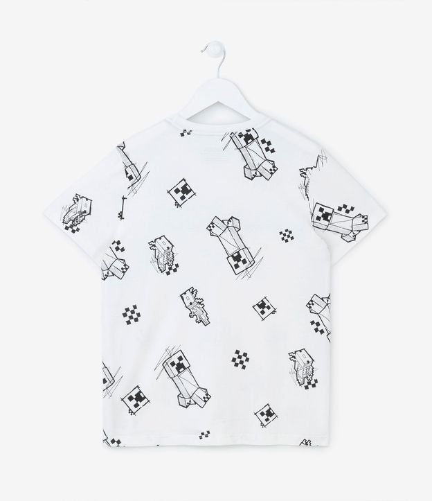 Remera Infantil con Estampado del Minecraft - Talle 5 a 14 años 3