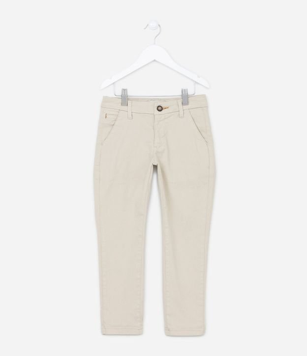 Pantalón Slim Infantil con Bolsillos - Talle 5 a 14 años