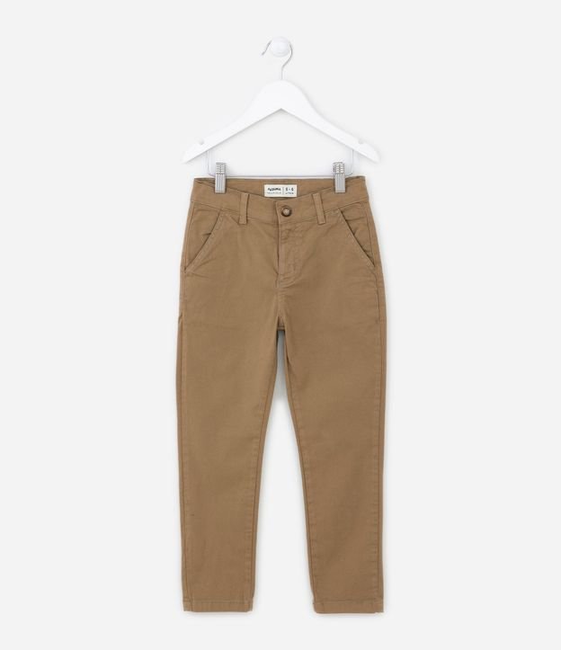 Pantalón Slim Infantil con Bolsillos - Talle 5 a 14 años