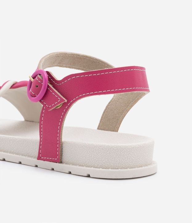 Sandalia Comfy Infantil con Tira Trenzada y Cierre con Hebilla - Talle 26 al 36 2
