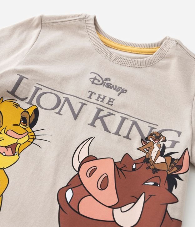 Remera Infantil con Estampado del Rey León - Talle 1 a 5 años 4