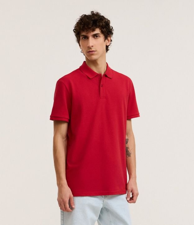 Remera Polo Comfort en Algodón Peruano