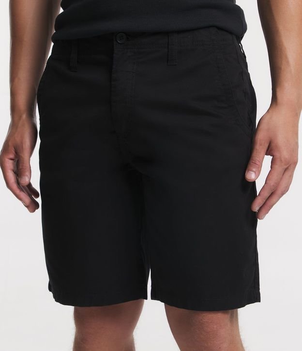 Bermuda Slim Sastrería en Sarga con Bolsillos 2