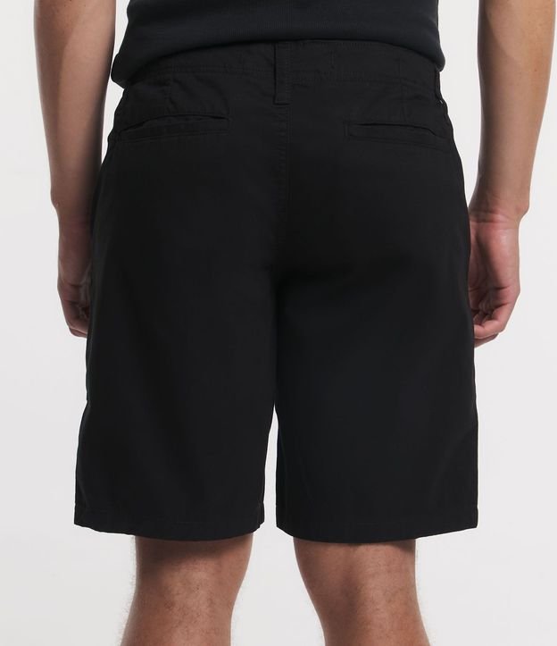 Bermuda Slim Sastrería en Sarga con Bolsillos 3