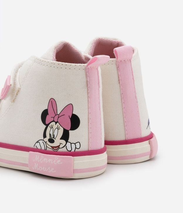 Championes Bota Infantil con Velcro y Estampa Minnie y Daisy - Talle 20 al 27 5