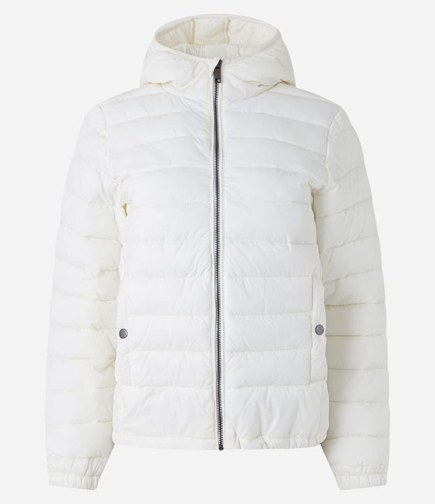 Campera Ultra Leve con Capucha y Bolsillos con Botón 12