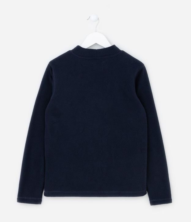 Buzo en Algodón Infantil con Cuello Alto - Talle 5 A 14 2