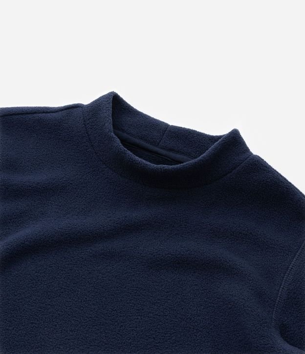 Buzo en Algodón Infantil con Cuello Alto - Talle 5 A 14 6