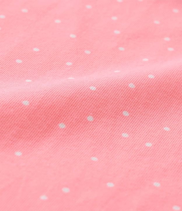 Blusa Musculosa Infantil con Estampado de Lunares - Talle 1 a 5 años 3