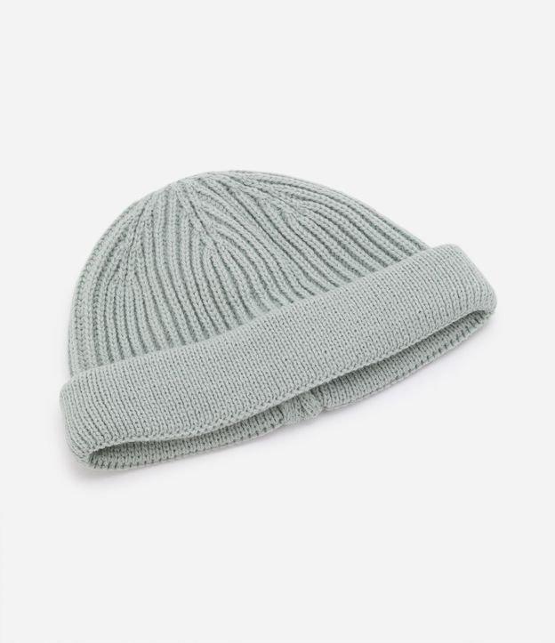 Gorro Leñador en Lana Acrílica con Dobra y Sin Costura 2