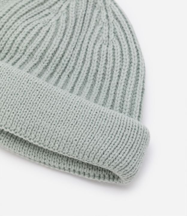 Gorro Leñador en Lana Acrílica con Dobra y Sin Costura 3