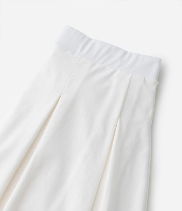 Short Pollera Infantil en Cotton con Pliegas - Talle 5 a 14 años 4