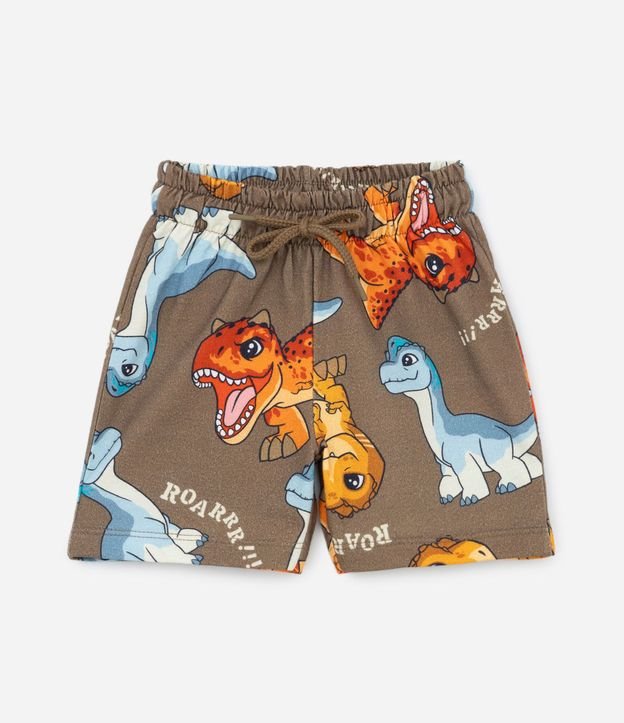 Conjunto Infantil Corto con Estampado de Dinosaurios - Talle 1 a 5 años 6