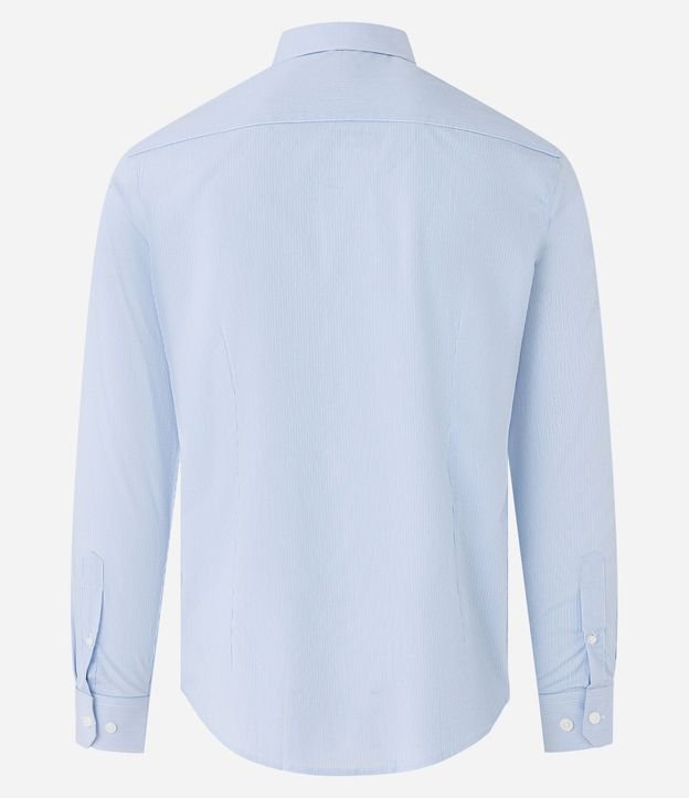 Camisa con Fibra de Bambú Maquinetada con Rayas 6