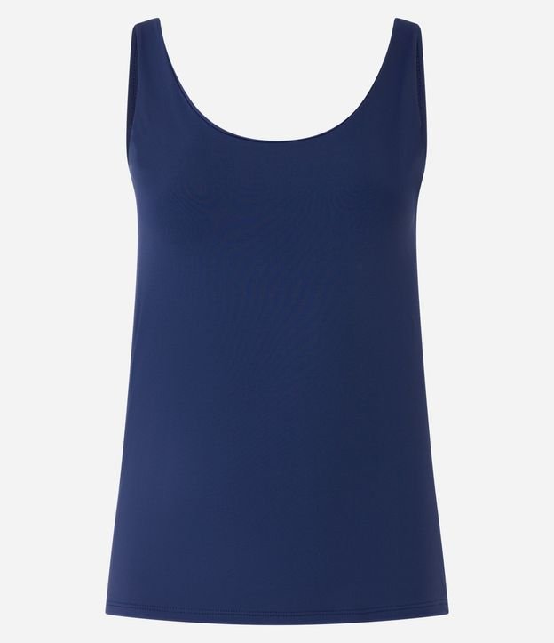 Blusa Musculosa en Poliamida con Escote U 6