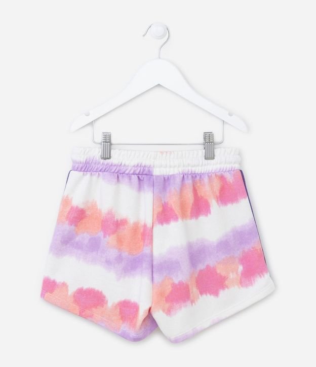 Short Runner Infantil en Algodón con Estampa Tie Dye - Talle 5 a 14 años 2