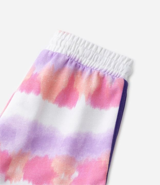 Short Runner Infantil en Algodón con Estampa Tie Dye - Talle 5 a 14 años 4