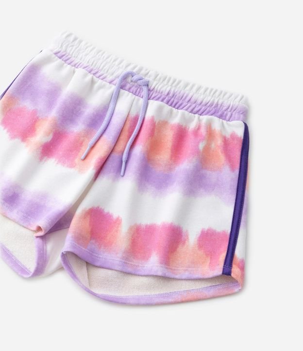 Short Runner Infantil en Algodón con Estampa Tie Dye - Talle 5 a 14 años 5